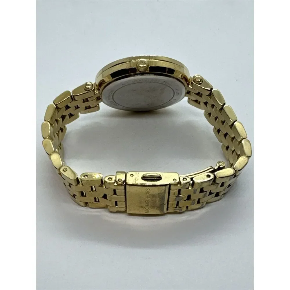 Michael Kors Mini Darci MK3365 Women Gold Analog Dial Quartz Wrist Watch JNA281